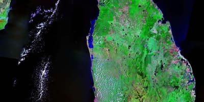 Mapa geológico, mapa do Sri Lanka