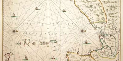 Mapa histórico do Sri Lanka